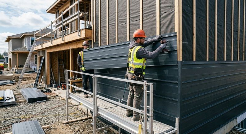 Aluminium Siding Installation in Highland, MI