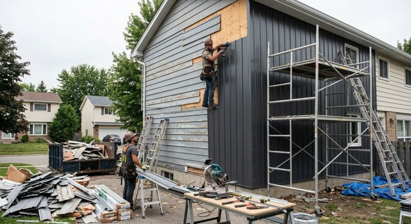 Aluminium Siding Installation in Walled Lake, MI