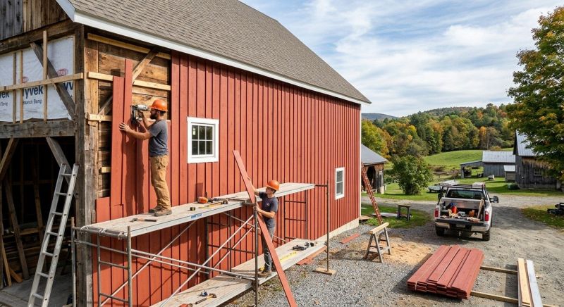 Barn Siding Installation in Canton, MI