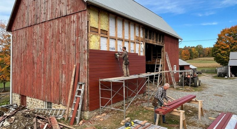 Barn Siding Replacement in Ferndale, MI