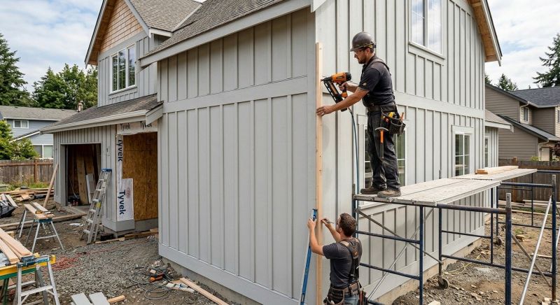 Batten Siding Installation in Franklin, MI
