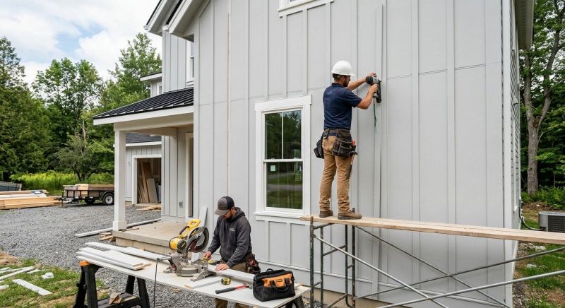 Batten Siding Installation in Keego Harbor, MI