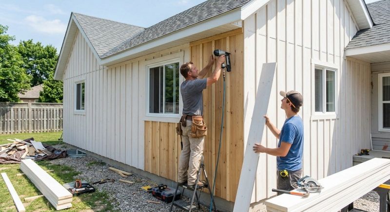 Batten Siding Installation in Pinckney, MI