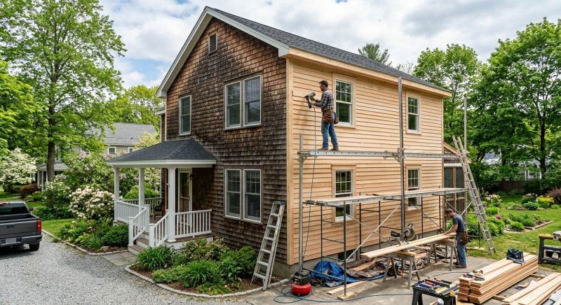 Cedar Siding Installation in Ortonville, MI