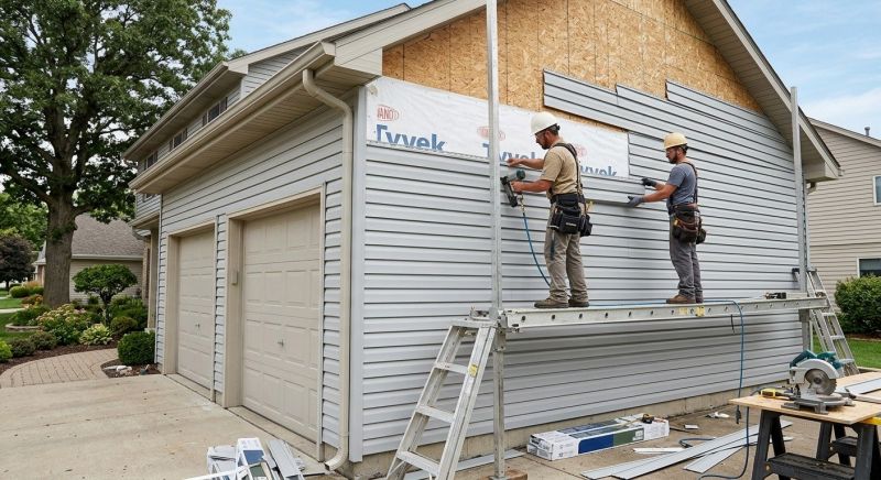 Garage Siding Installation in Milford, MI