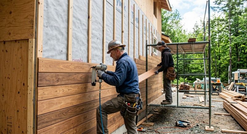 Hardwood Siding Installation in Commerce Township, MI