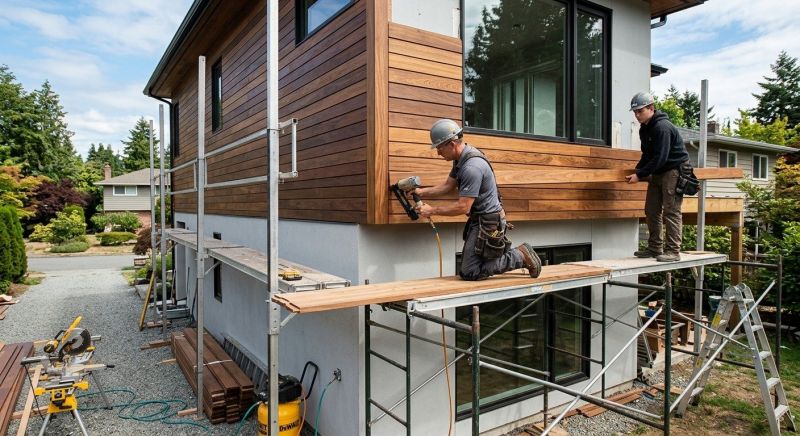 Hardwood Siding Installation in Huntington Woods, MI