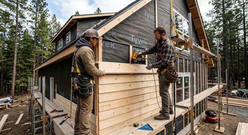 Hardwood Siding Installation in Linden, MI