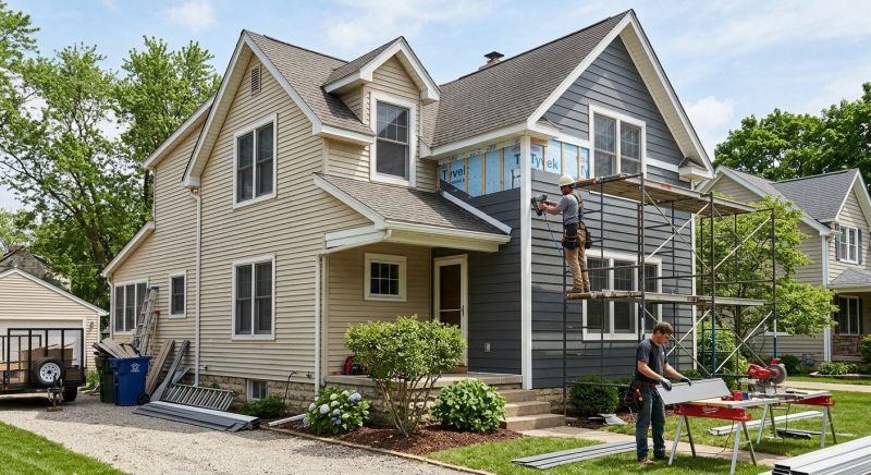 House Siding Installation in Novi, MI