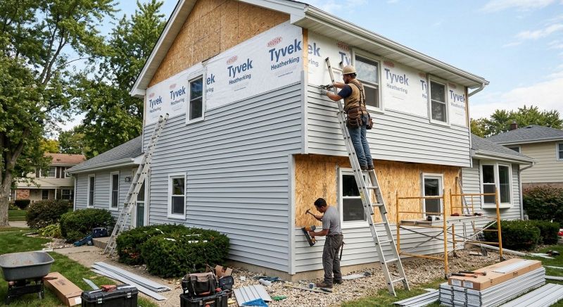 House Siding Installation in Pontiac, MI