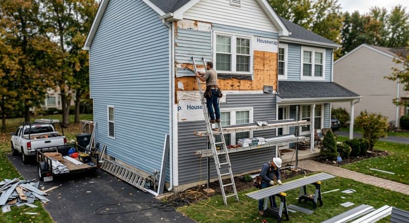 House Siding Installation in South Lyon, MI