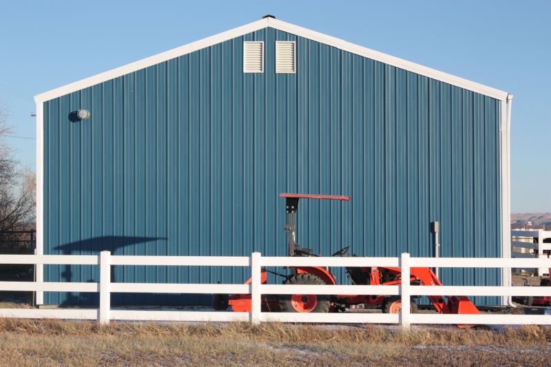 Metal Barn Siding Installation in Milford, MI