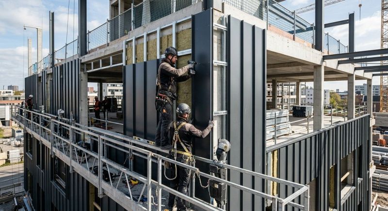 Metal Cladding Installation in Milford, MI