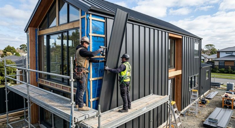 Metal Cladding Installation in Milford, MI
