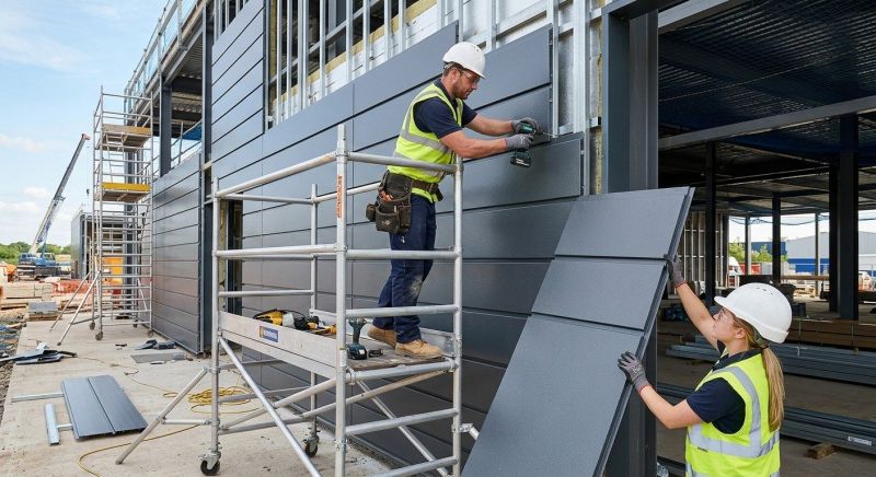 Metal Paneling Installation in Milford, MI