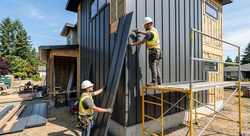 Metal Siding Installation in Auburn Hills, MI
