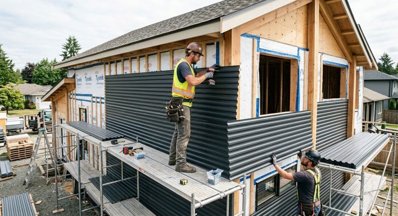 Metal Siding Installation in Canton, MI