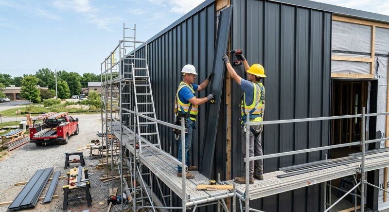 Metal Siding Installation in Fenton, MI