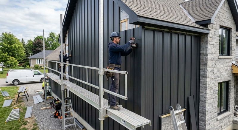 Metal Siding Installation in Milford, MI