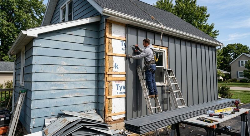 Metal Siding Installation in Pinckney, MI