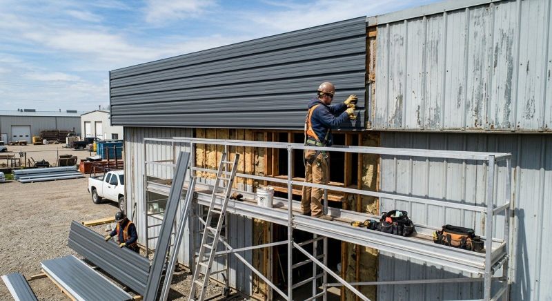 Metal Siding Replacement in Walled Lake, MI