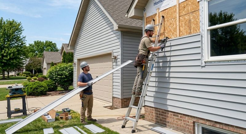 Residential Siding Installation in Milford, MI