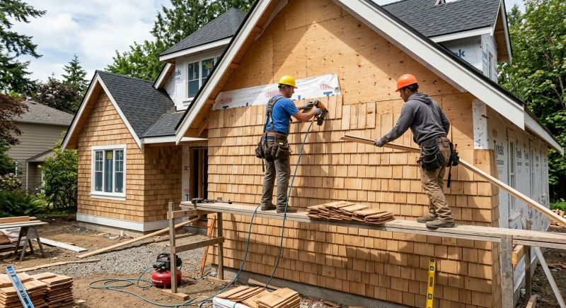 Shake Siding Installation in Commerce Township, MI