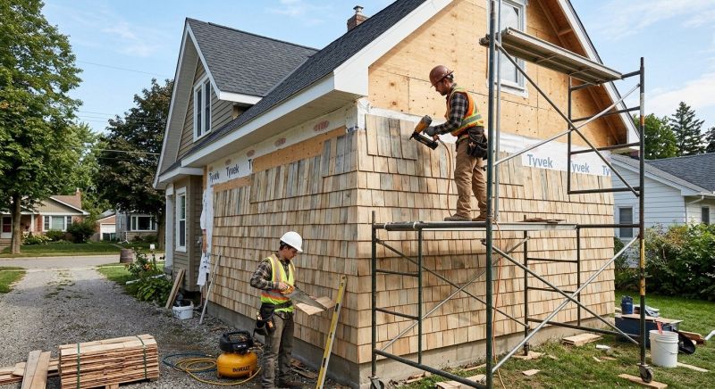 Shake Siding Installation in Commerce Township, MI