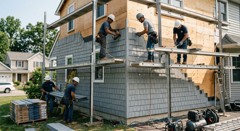 Shingle Siding Installation in Milford, MI