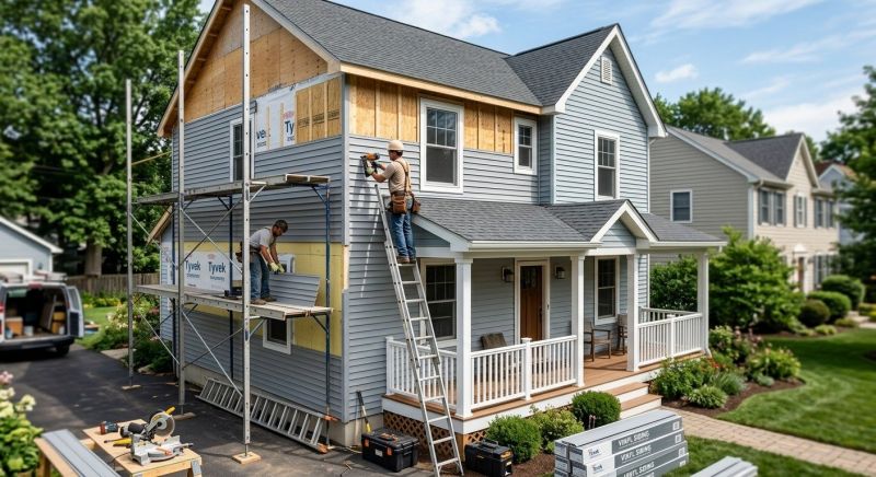 Synthetic Siding Installation in Milford, MI