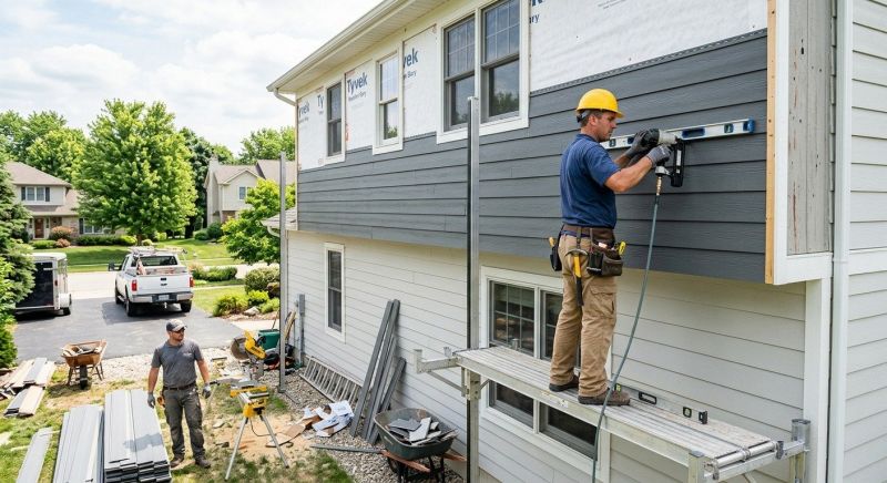 Synthetic Siding Installation in Milford, MI
