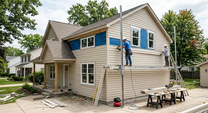 Vinyl Siding Installation in Wayne, MI