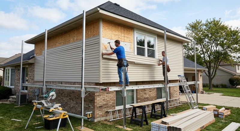 Vinyl Siding Installation in Wixom, MI