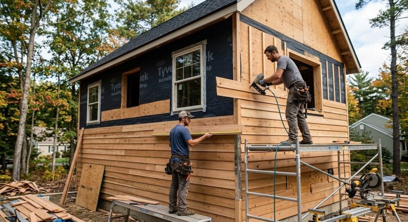 Wood Siding Installation in Ortonville, MI