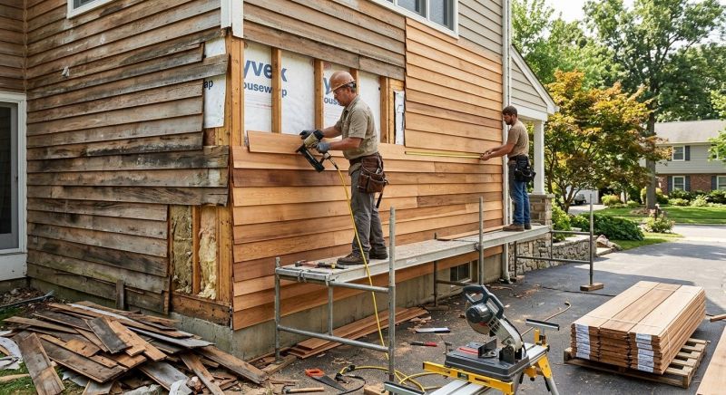 Wood Siding Service in Brighton, MI
